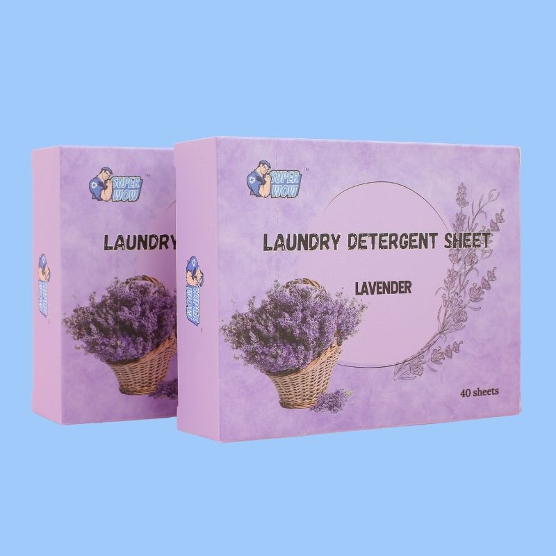 Lavender -Laundry 세제 시트 OEM 브랜드 제조업체